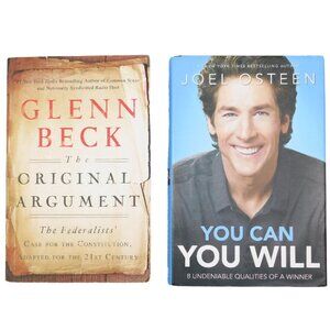 Joel Osteen + Glenn Beck Non-Fiction Book‎ Bundle
